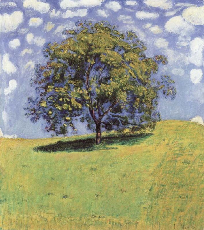 Ferdinand Hodler The nut tree France oil painting art